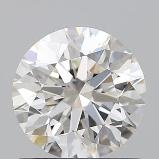 0.95 Carat Round H VS2 EX GIA Natural Diamond