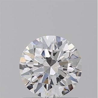 1.02 Carat Round D VVS2 EX GIA Natural Diamond