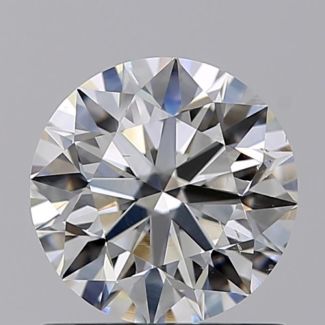 0.83 Carat Round E SI1 EX GIA Natural Diamond