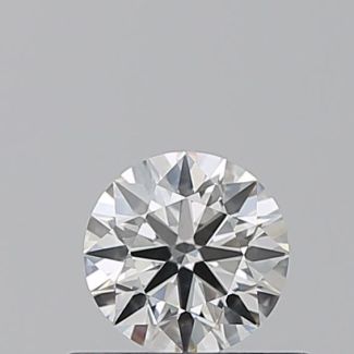 0.51 Carat Round H VS2 VG GIA Natural Diamond