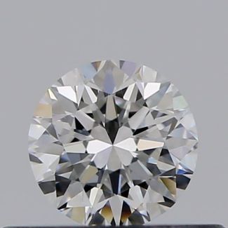 0.30 Carat Round D VVS1 VG EX GIA Natural Diamond