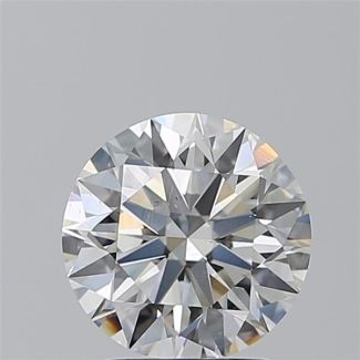 2.01 Carat Round H VS2 EX GIA Natural Diamond