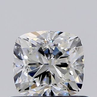 0.51 Carat Cushion Modified H VS2 - VG GIA Natural Diamond