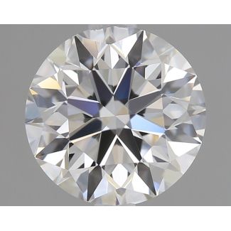 1.34 Carat Round E IF EX GIA Natural Diamond