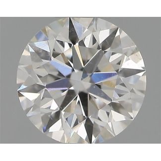 0.33 Carat Round E SI2 EX GIA Natural Diamond