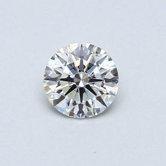 0.4 Carat Round G SI1 EX VG GIA Natural Diamond