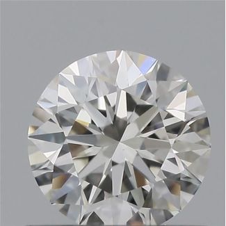 0.5 Carat Round G VVS2 EX IGI Natural Diamond