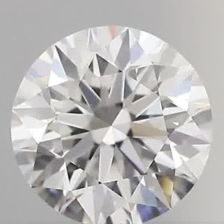 0.50 Carat Round E VS2 EX GIA Natural Diamond