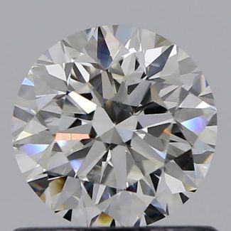 0.72 Carat Round F SI1 VG GIA Natural Diamond