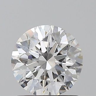 1.13 Carat Round F IF EX GIA Natural Diamond