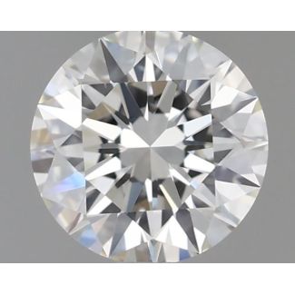 0.56 Carat Round E SI1 EX GIA Natural Diamond