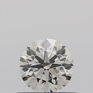 0.43 Carat Round K VS1 EX VG GIA Natural Diamond