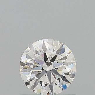 0.72 Carat Round F VS1 EX GIA Natural Diamond