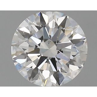 0.7 Carat Round F VS2 EX GIA Natural Diamond