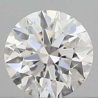 0.4 Carat Round F VVS1 EX VG GIA Natural Diamond