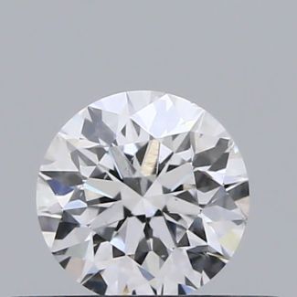 0.3 Carat Round D SI1 VG EX GIA Natural Diamond