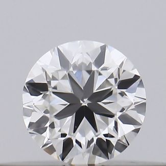 0.18 Carat Round F VS1 GD EX VG GIA Natural Diamond