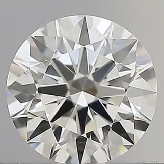 0.50 Carat Round H IF EX IGI Natural Diamond