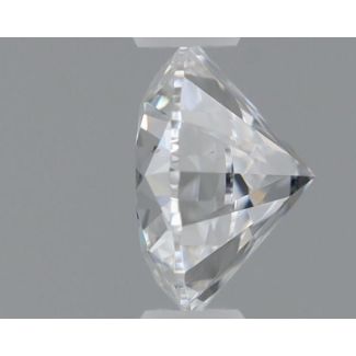 0.39 Carat Round D SI1 EX GIA Natural Diamond