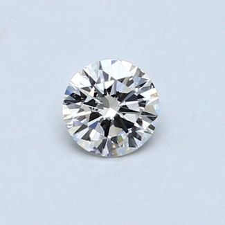 0.35 Carat Round G VVS2 VG GIA Natural Diamond