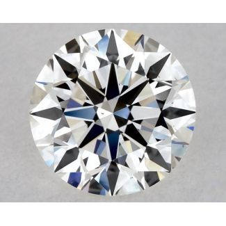 0.64 Carat Round H VS1 EX GIA Natural Diamond