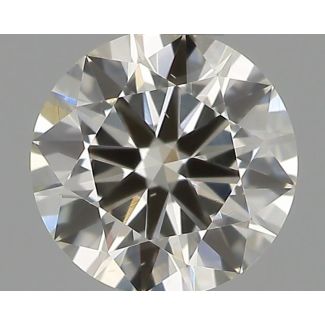 0.30 Carat Round H VS2 EX IGI Natural Diamond