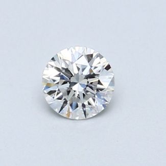 0.37 Carat Round F VS1 VG EX GIA Natural Diamond