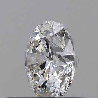 0.4 Carat Round H VS2 EX GIA Natural Diamond