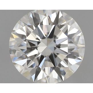 0.41 Carat Round G IF EX GIA Natural Diamond