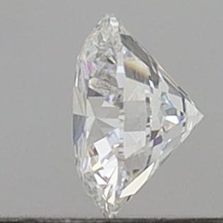 0.36 Carat Round E VVS1 EX GIA Natural Diamond