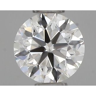 0.5 Carat Round G VVS1 EX IGI Natural Diamond