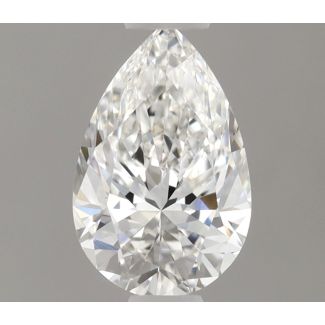 0.4 Carat Pear F VVS1 - VG GIA Natural Diamond