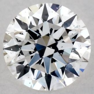 0.24 Carat Round E SI2 EX GIA Natural Diamond