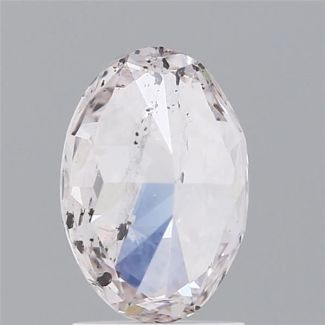 2.02 Carat Oval Light Pink I1 - EX VG GIA Natural Diamond