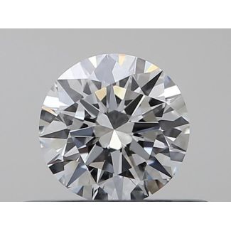 0.31 Carat Round F VVS1 EX GIA Natural Diamond