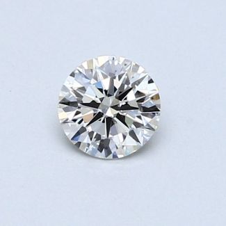 0.41 Carat Round I SI1 VG EX GIA Natural Diamond