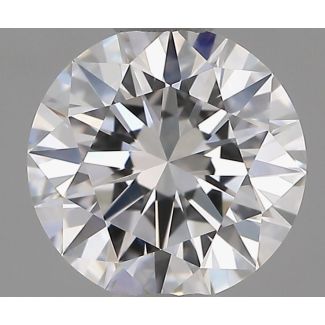 1.03 Carat Round D VVS2 EX GIA Natural Diamond