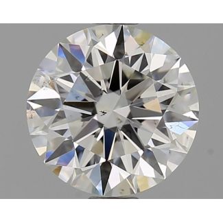 1.11 Carat Round H SI1 EX GIA Natural Diamond