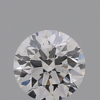 0.33 Carat Round D SI2 EX VG GIA Natural Diamond