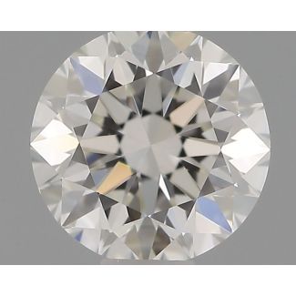 0.4 Carat Round H VS1 VG EX GIA Natural Diamond