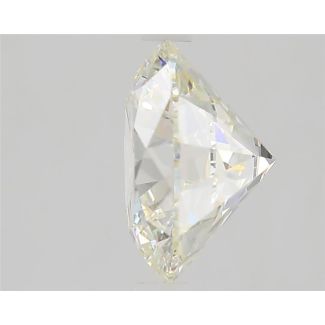 3.02 Carat Round I VVS2 EX GIA Natural Diamond