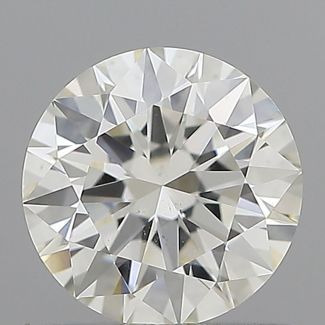 0.7 Carat Round H SI1 EX GIA Natural Diamond