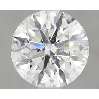 1.5 Carat Round F SI2 VG EX GIA Natural Diamond