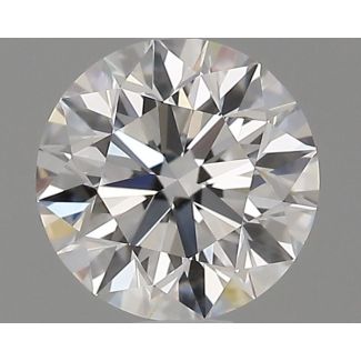 0.6 Carat Round D VS1 EX GIA Natural Diamond