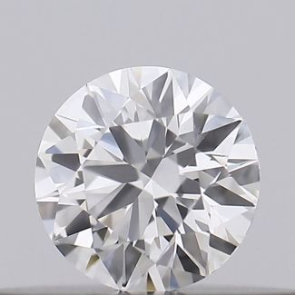 0.18 Carat Round G VS2 EX GIA Natural Diamond