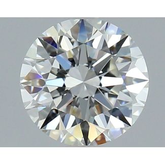 1.4 Carat Round H VVS1 EX GIA Natural Diamond