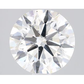 1.54 Carat Round H SI1 EX GIA Natural Diamond