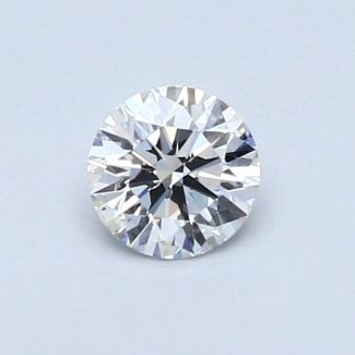 0.4 Carat Round G VS2 EX GIA Natural Diamond