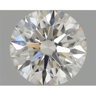 0.60 Carat Round H VS2 EX IGI Natural Diamond