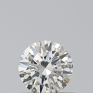 0.4 Carat Round H VS2 EX VG GIA Natural Diamond